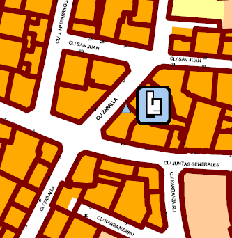 地图: Servicio Municipal de Inmigración del Ayuntamiento de Barakaldo
