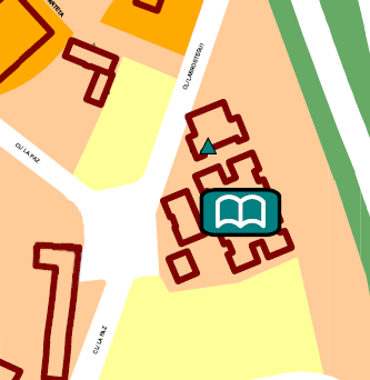 الخريطة المُخطط: Gurutzeta Primaria (colegio público, de 6 a 12 años)