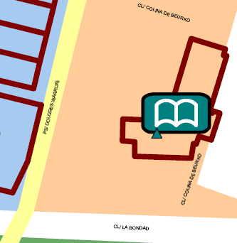 الخريطة المُخطط: Ibaibe (colegio público, de 2 a 12 años)