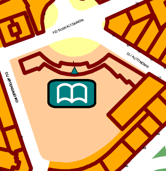 الخريطة المُخطط: Nuestra Señora del Pilar (ikastetxe publikoa, 2-12 urte bitartekoa)