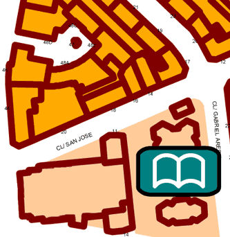 الخريطة المُخطط: Santa Teresa-Bagaza Infantil (colegio público, de 2 a 6 años)