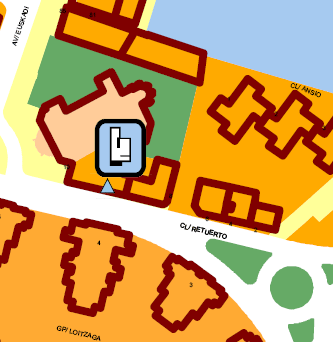 الخريطة المُخطط: Casa de Cultura de Retuerto