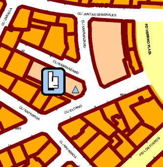 الخريطة المُخطط: Teatro Barakaldo