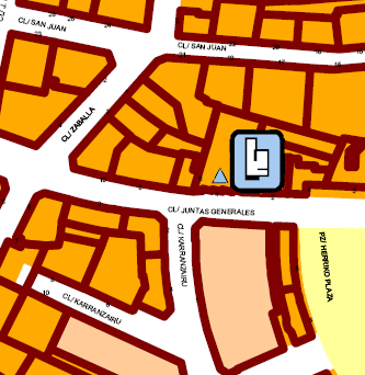 الخريطة المُخطط: Unión General de Trabajadores UGT